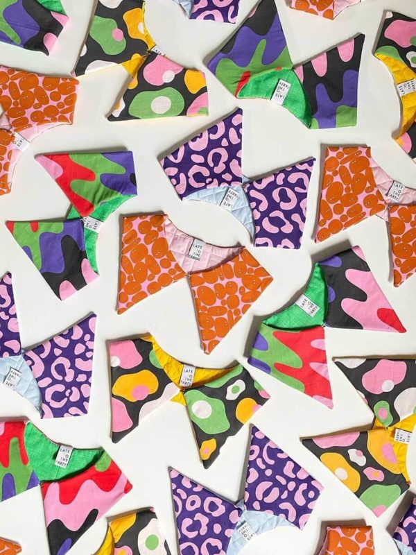 Sustainable fashion by textile studio Late to the Party