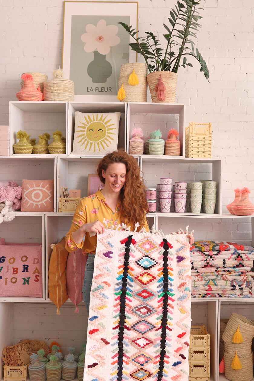 ethically made moroccan rugs with stephanie of baba souk