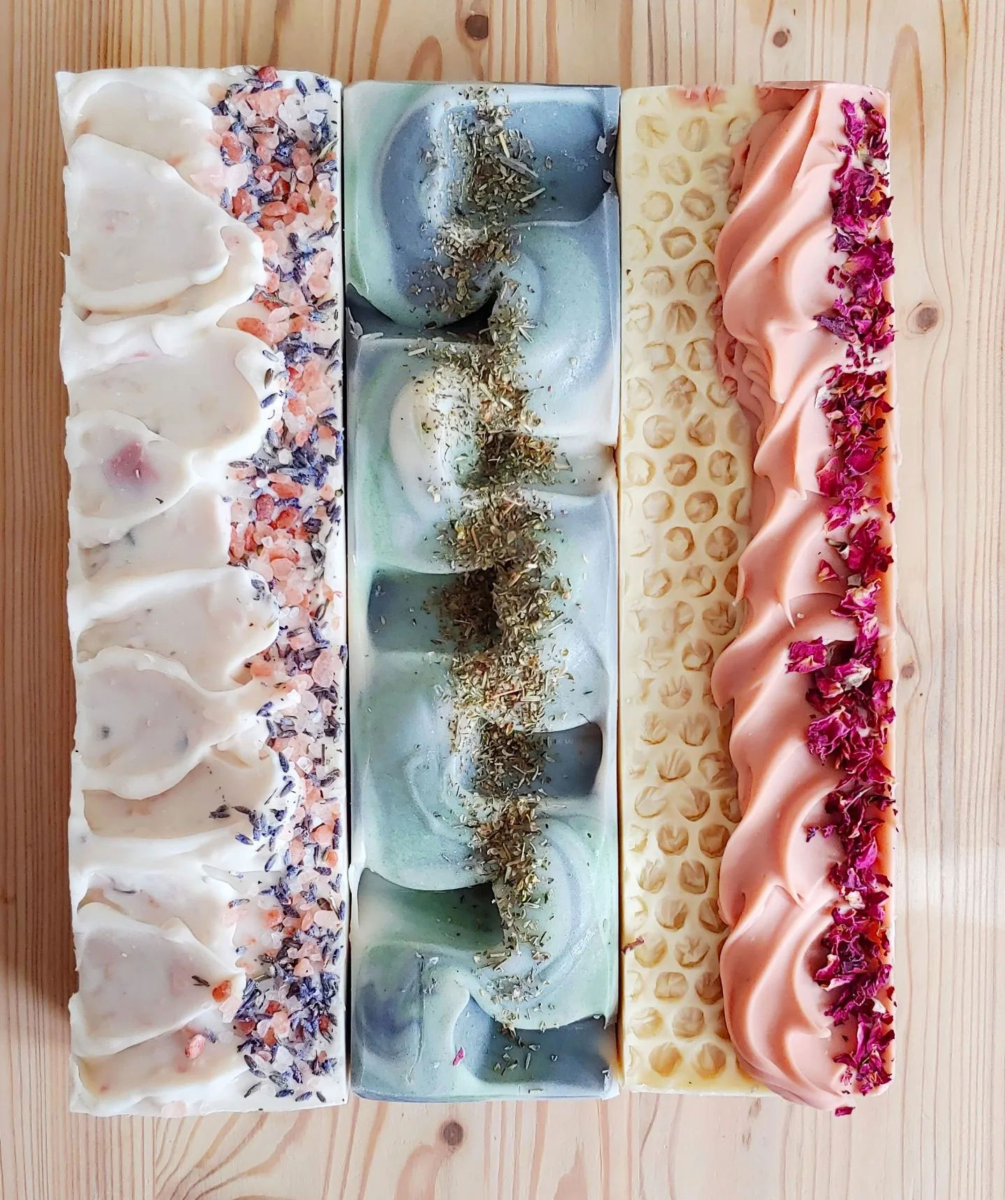 botanical bars of palm oil free soap by rustic glory