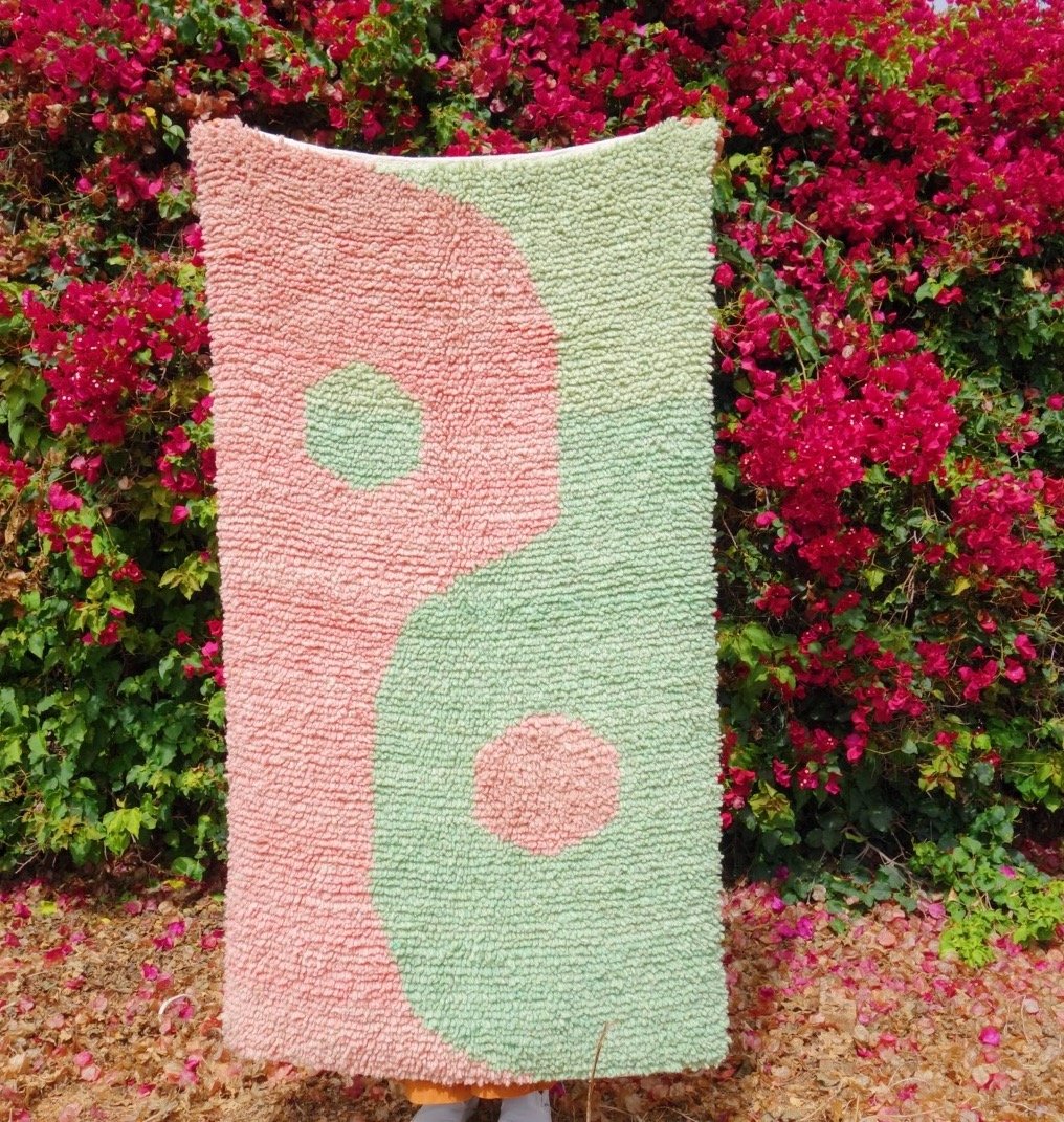 where to buy fair trade rugs -yin yang rug