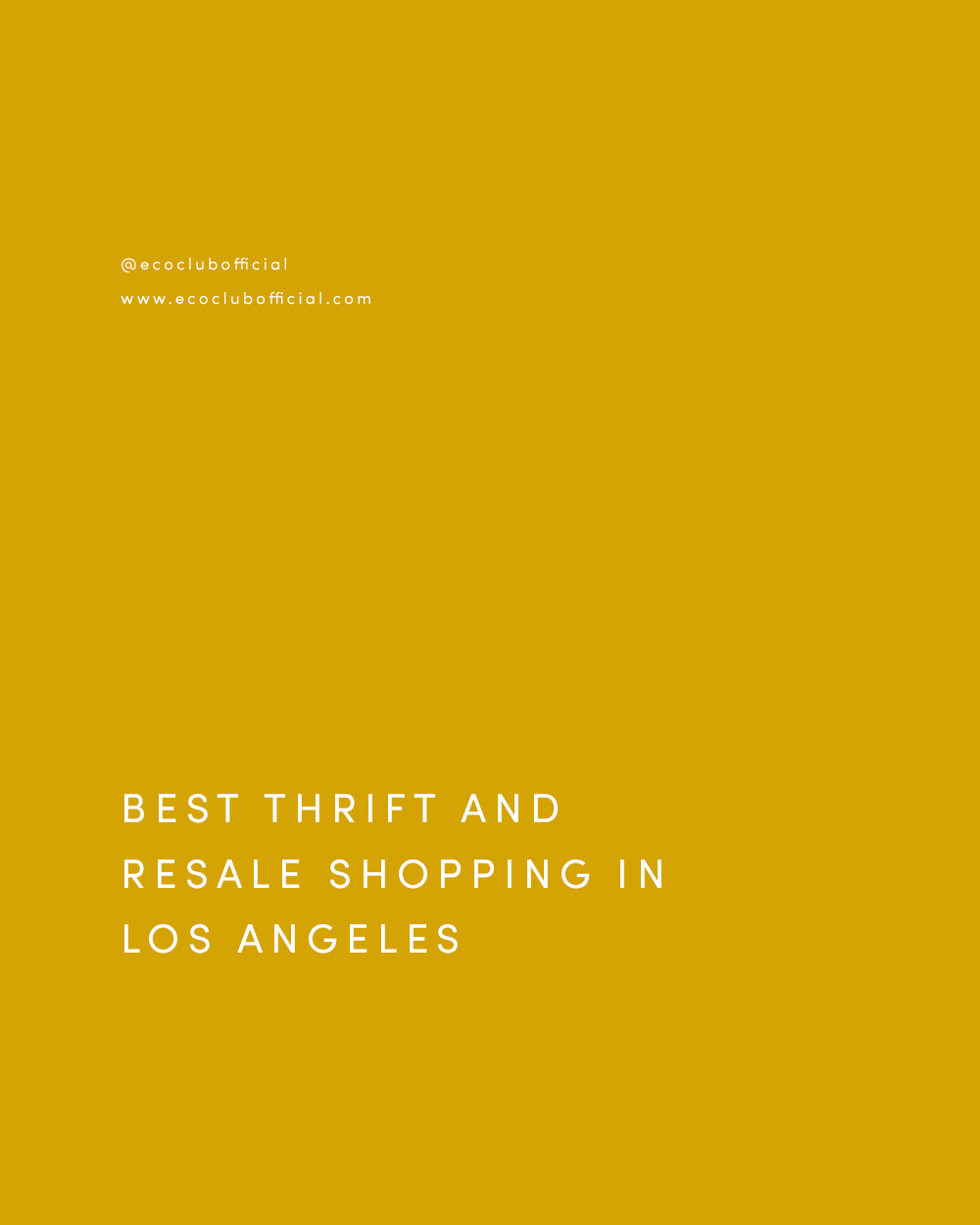 best thrift stores in los angeles